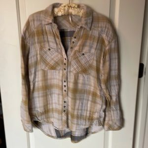 Free People shirt jacket xs